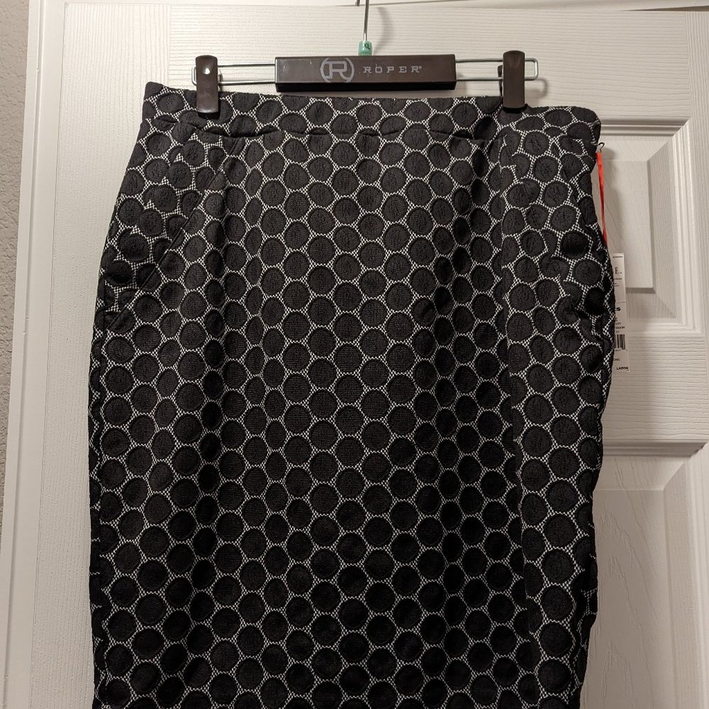 Elle Retro Chic Pencil Skirt